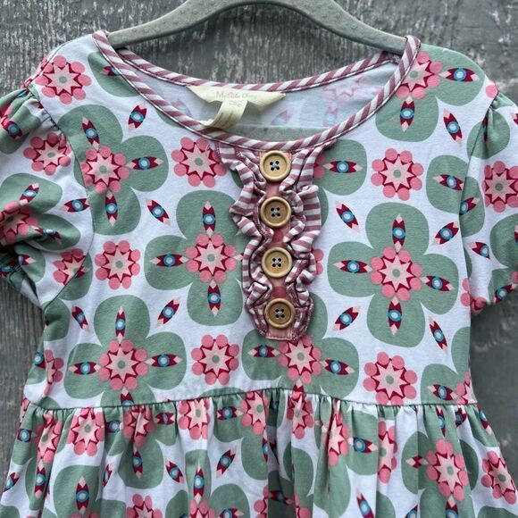 Matilda Jane Life Is A Beach Top Girls Happy and Free Shirt Size 8 preppy boho - Picture 4 of 5